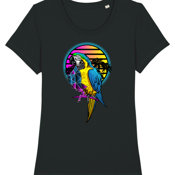 Damen T-Shirt-Parrot